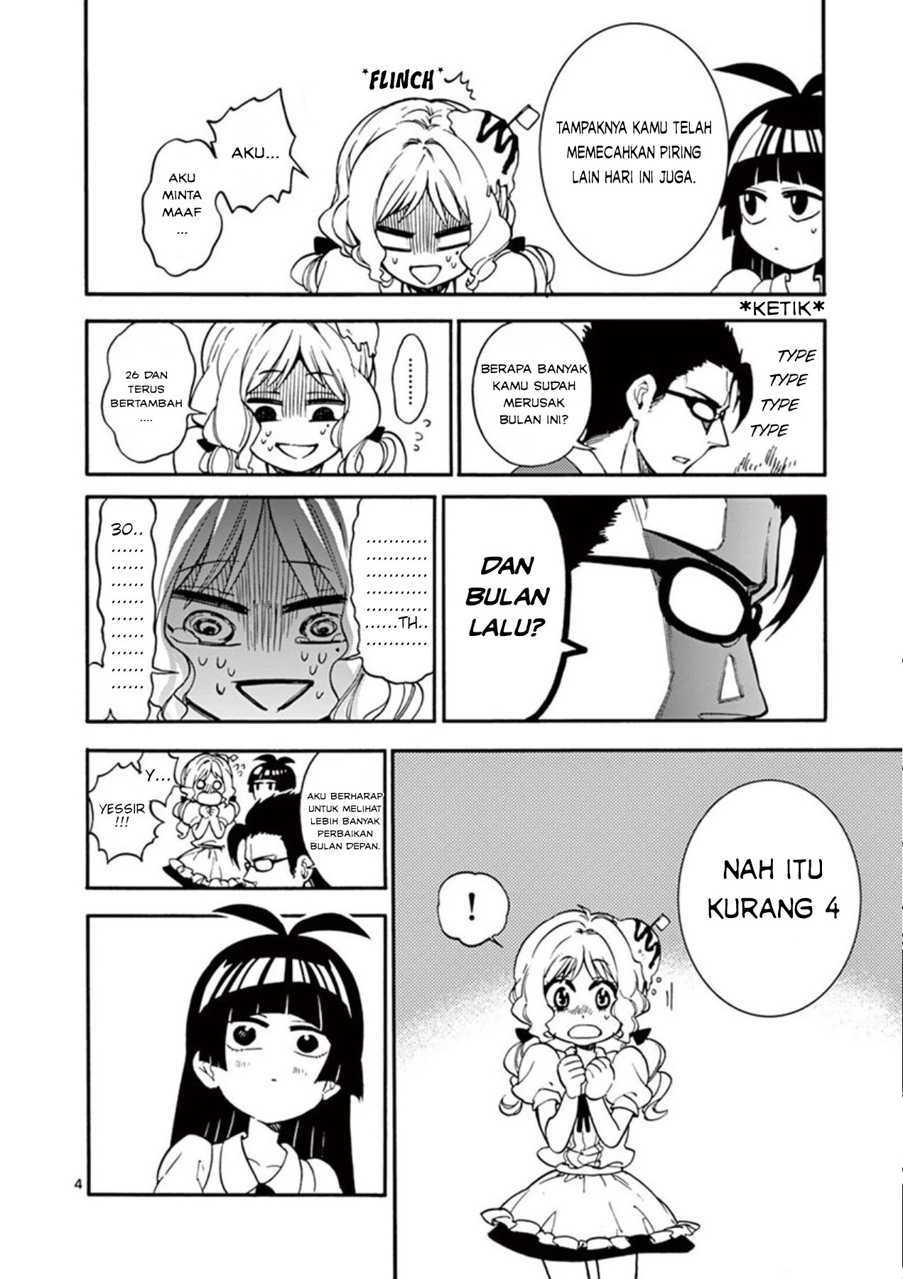 Moukin-chan Chapter 04 Bahasa Indonesia