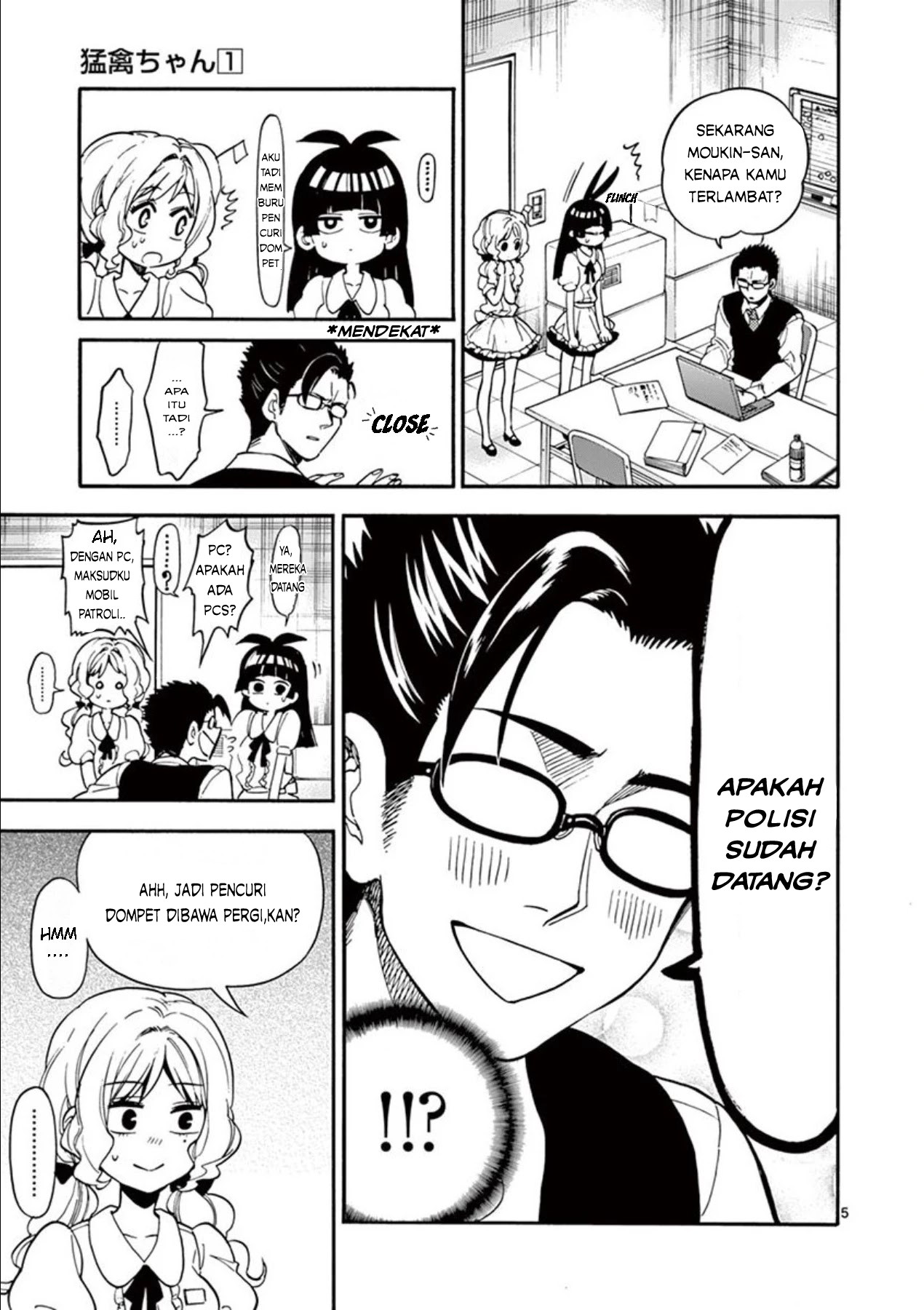 Moukin-chan Chapter 04 Bahasa Indonesia