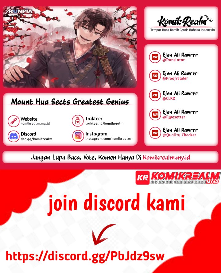 Mount Hua Sect’s Greatest Genius Chapter 02 Bahasa Indonesia