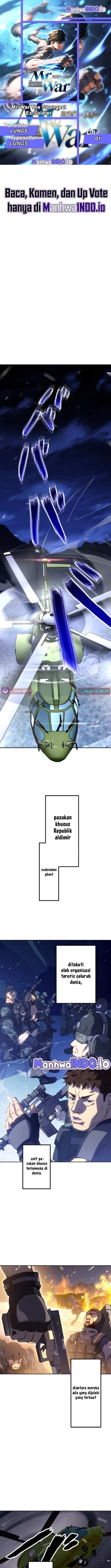 Mr. War꞉ The Strongest Ex-Soldier chapter 1