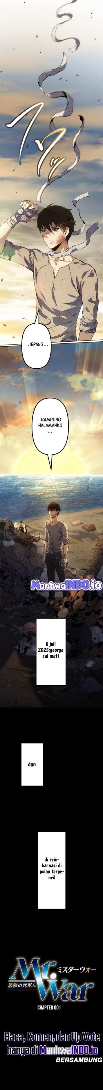 Mr. War꞉ The Strongest Ex-Soldier chapter 1