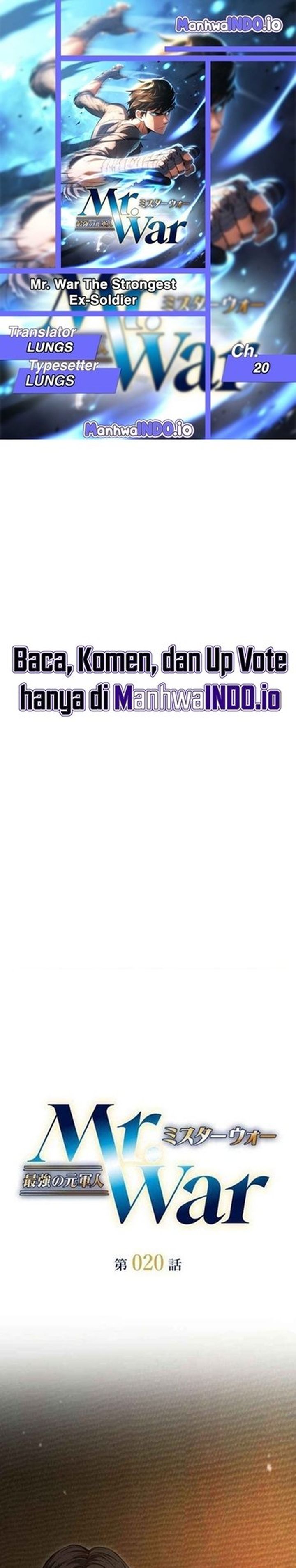 Mr. War꞉ The Strongest Ex-Soldier chapter 20