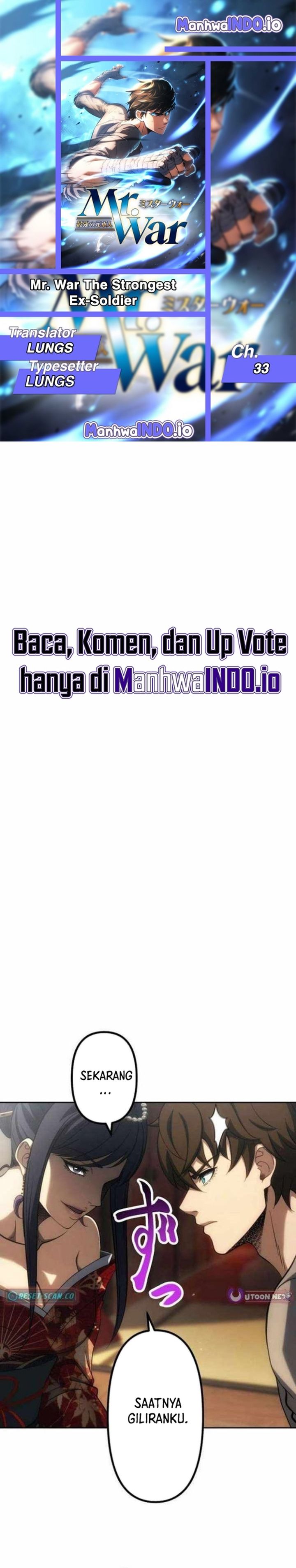 Mr. War꞉ The Strongest Ex-Soldier chapter 33