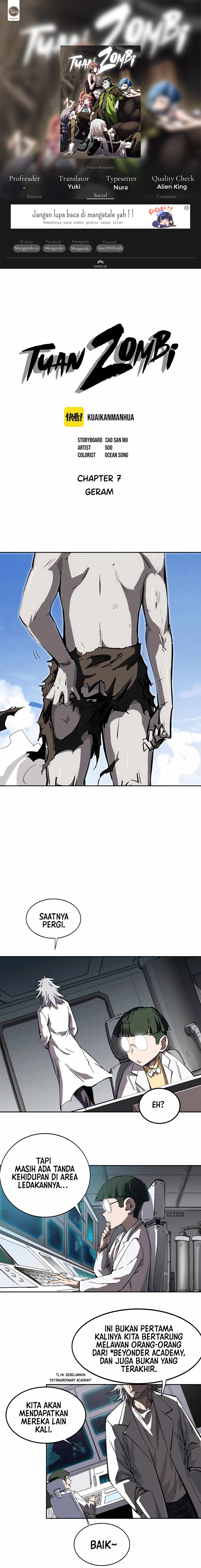 Mr. Zombie Chapter 07 Bahasa Indonesia