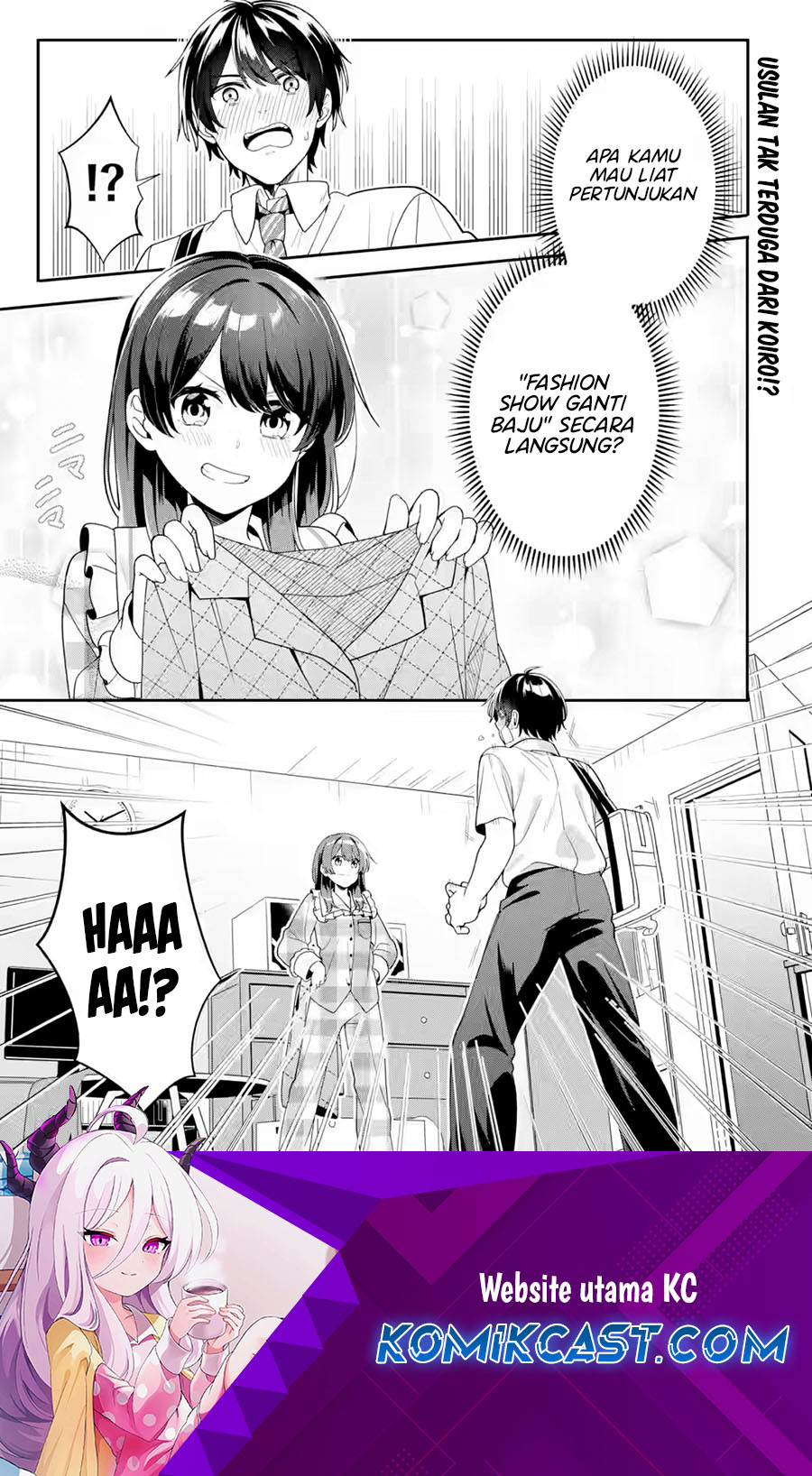 Muboubi Kawaii Pajama Sugata no Bishoujo to Heya de Futarikiri chapter 3