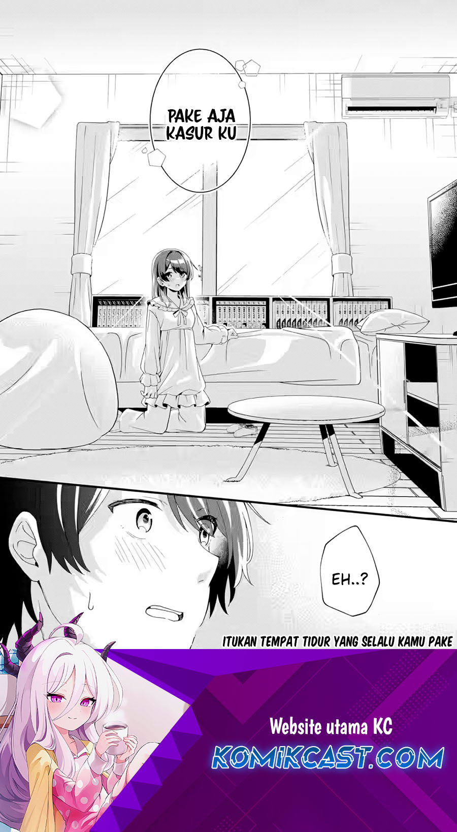 Muboubi Kawaii Pajama Sugata no Bishoujo to Heya de Futarikiri chapter 3