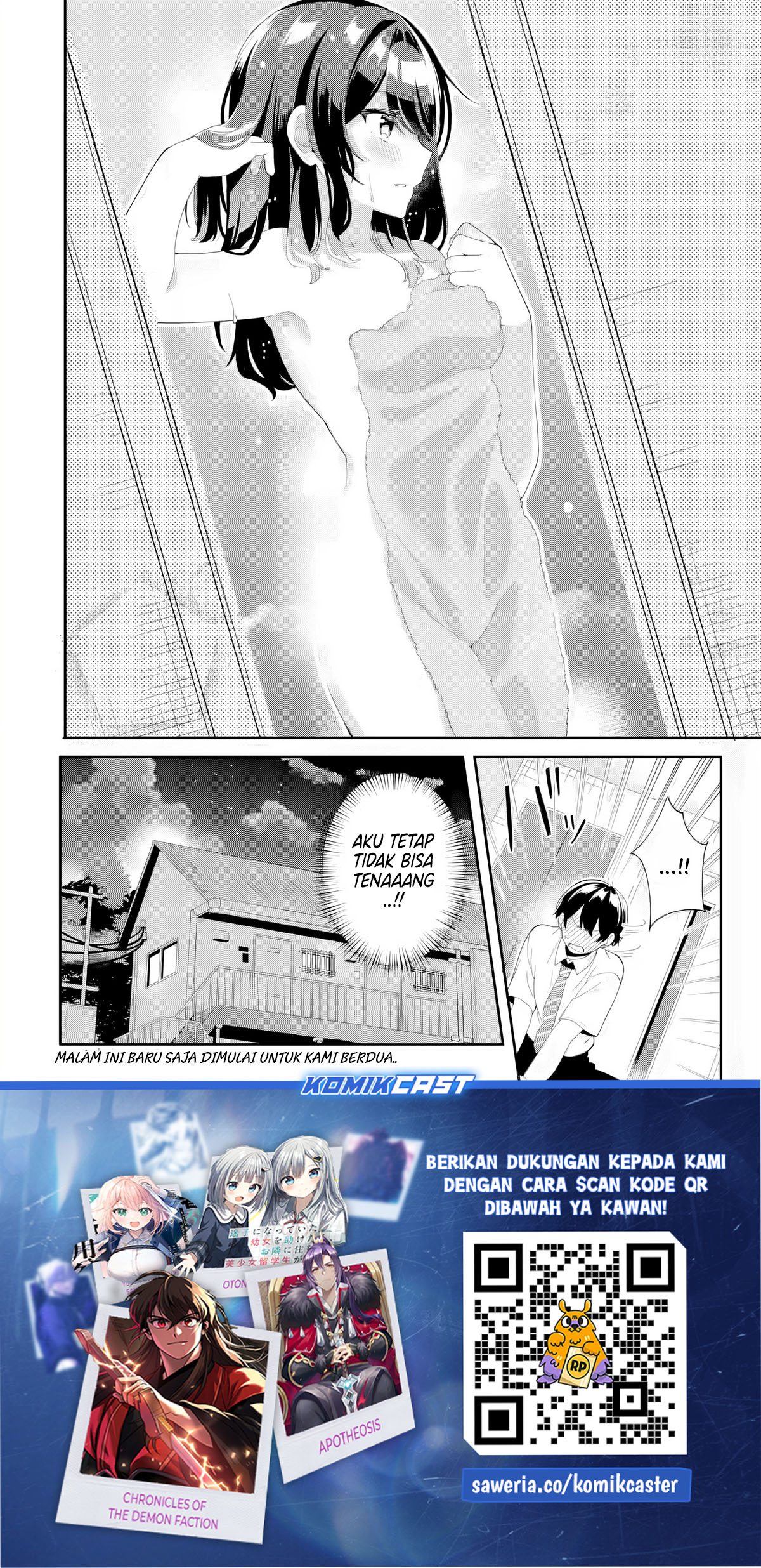 Muboubi Kawaii Pajama Sugata no Bishoujo to Heya de Futarikiri Chapter 05 Bahasa Indonesia