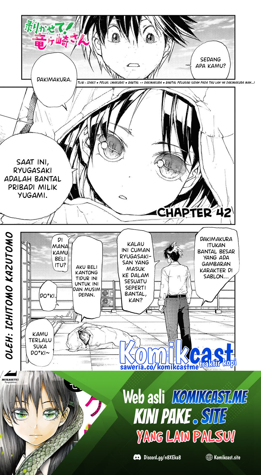 Mukasete! Ryugasaki-san Chapter 42 Bahasa Indonesia