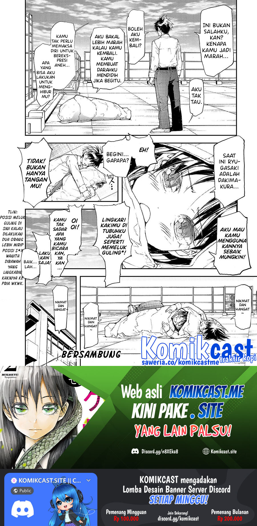 Mukasete! Ryugasaki-san Chapter 42 Bahasa Indonesia