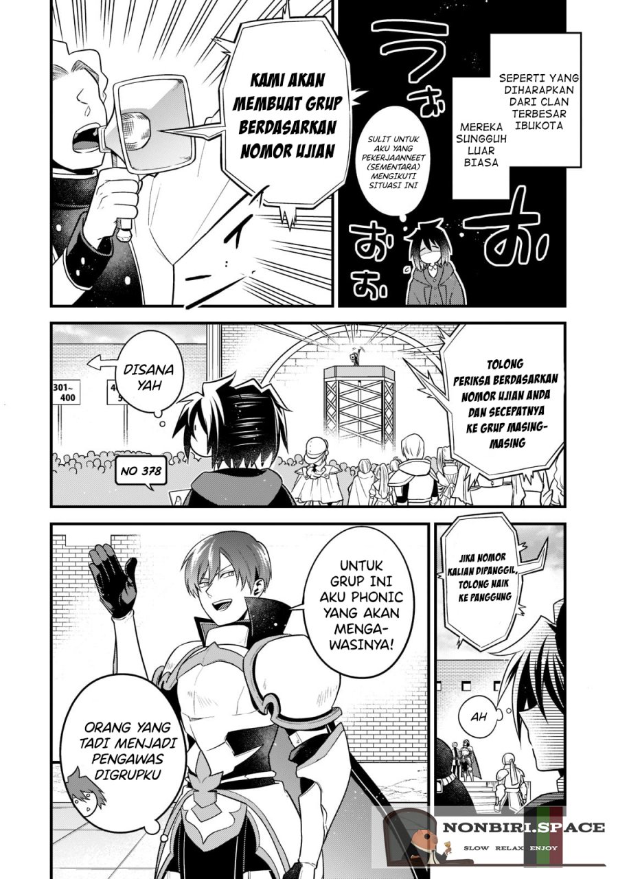 Mukiryoku Neet na Moto Shindou, Boukensha ni naru chapter 4