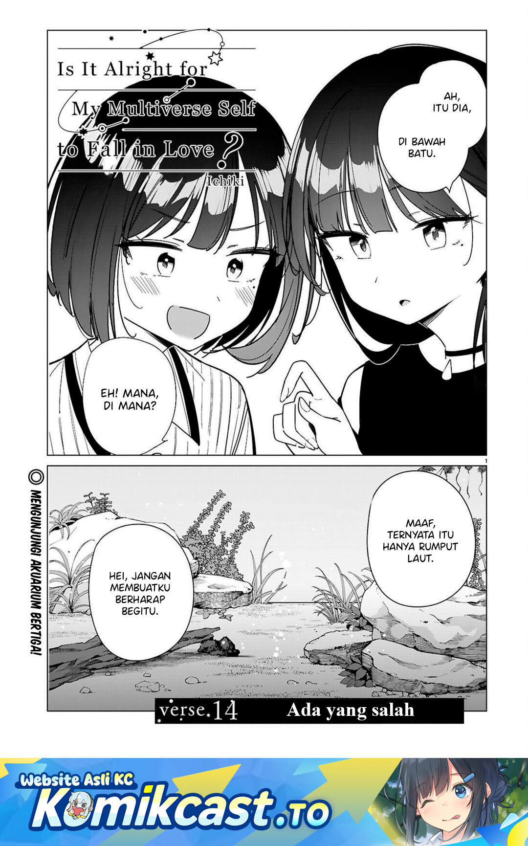 Multiverse no Watashi, Koishite Ii desu ka? Chapter 14 Bahasa Indonesia