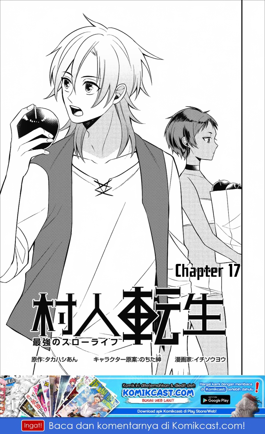 Murabito Tensei: Saikyou no Slow Life Chapter 17 Bahasa Indonesia