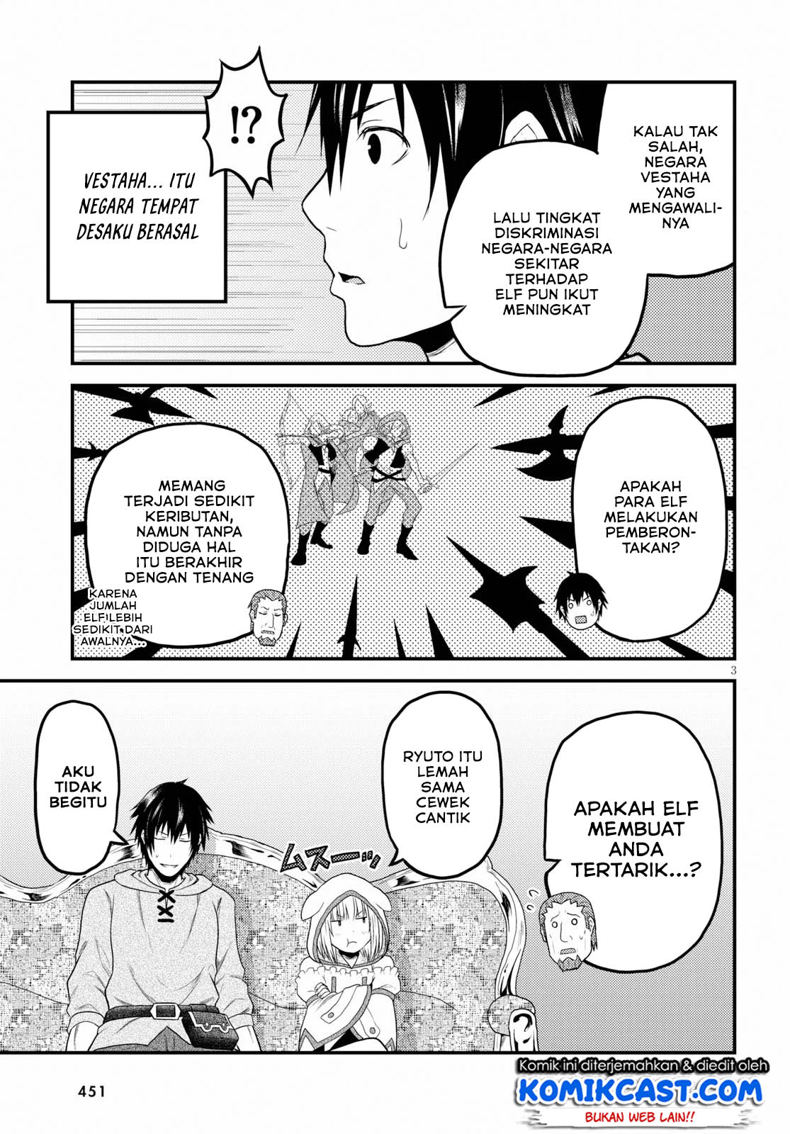 Murabito desu ga Nani ka? Chapter 34 Bahasa Indonesia