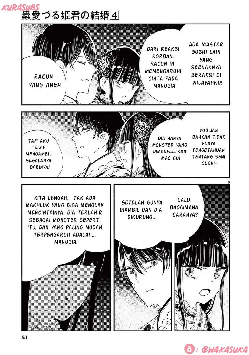 Mushi Mezuru Himegimi no Kekkon chapter 26