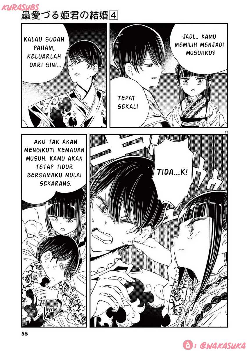 Mushi Mezuru Himegimi no Kekkon chapter 26