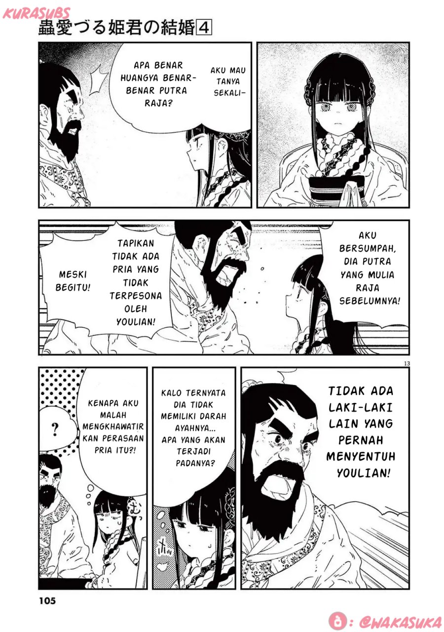 Mushi Mezuru Himegimi no Kekkon chapter 29