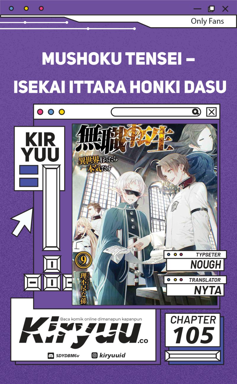 Mushoku Tensei: Isekai Ittara Honki Dasu Chapter 105 Bahasa Indonesia