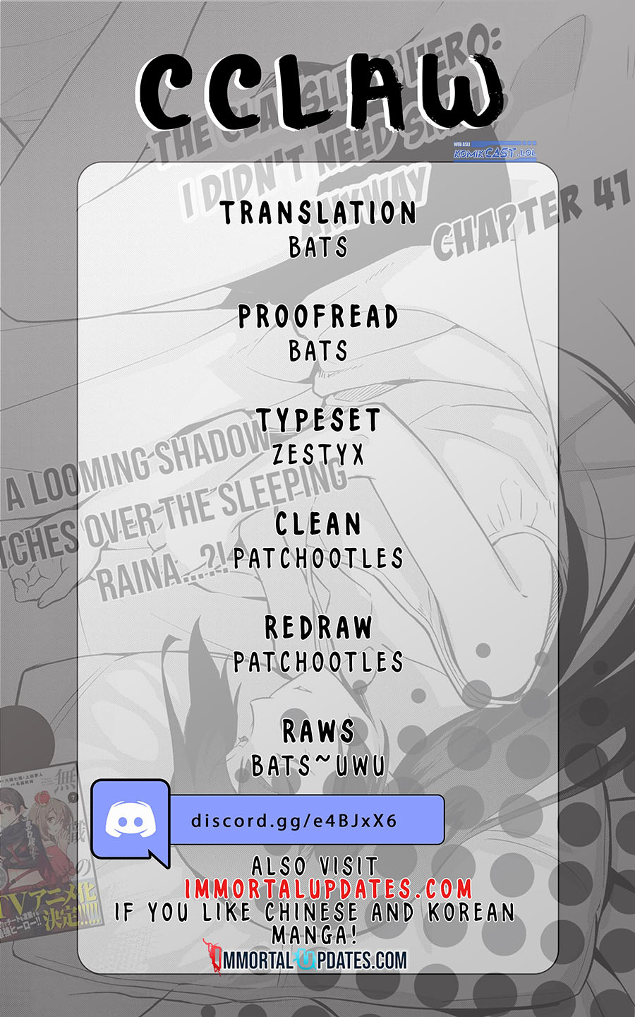 Mushoku no Eiyuu: Betsu ni Skill Nanka Iranakattan daga chapter 41