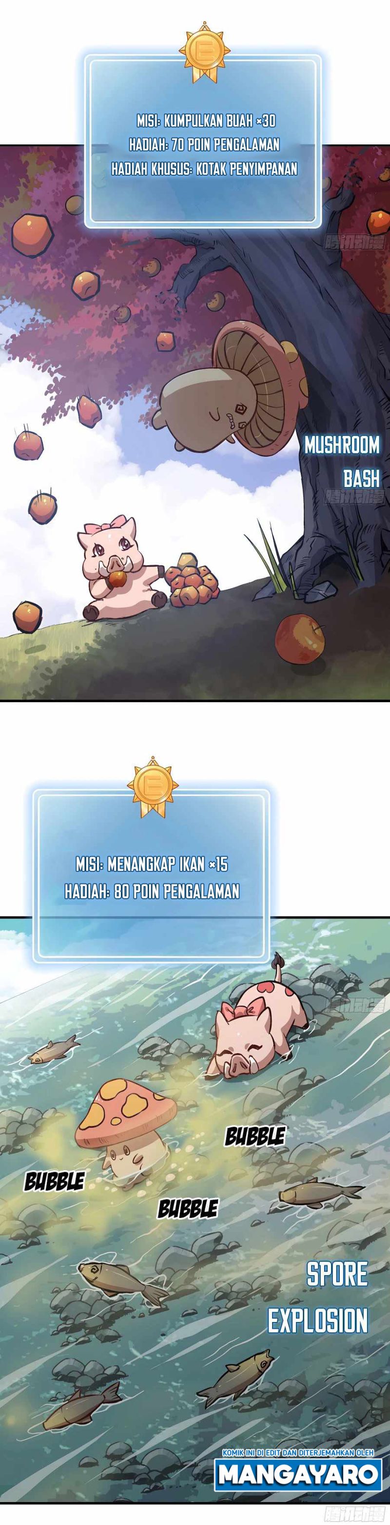 Mushroom Hero Chapter 14 Bahasa Indonesia