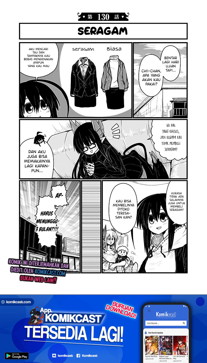 Musuko ga Kawaikute Shikataganai Mazoku no Hahaoya chapter 130