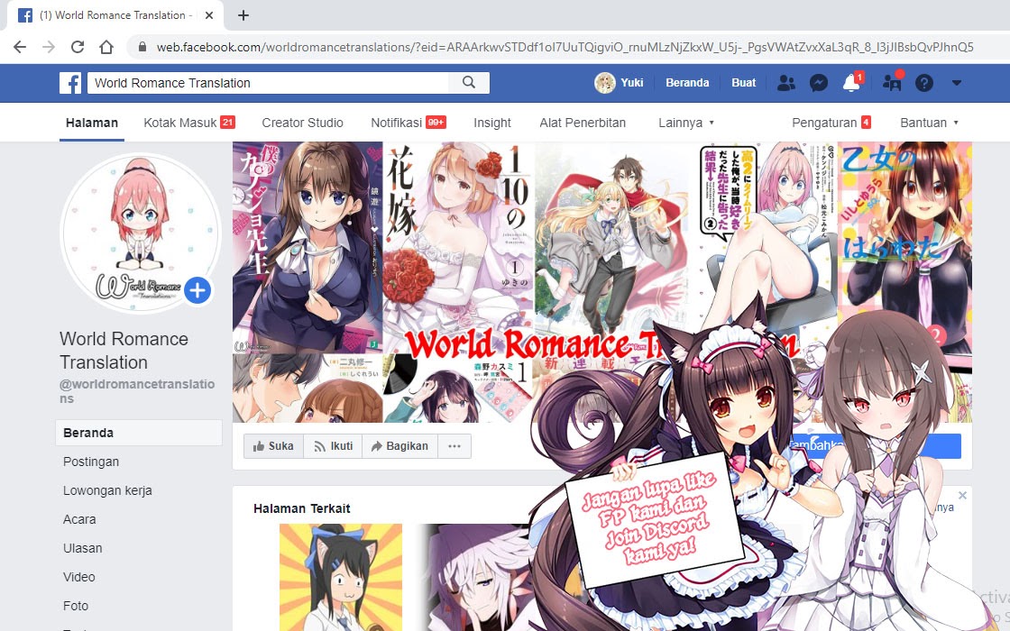 Musume Janakute Watashi (Mama) Chapter 02.1 Bahasa Indonesia