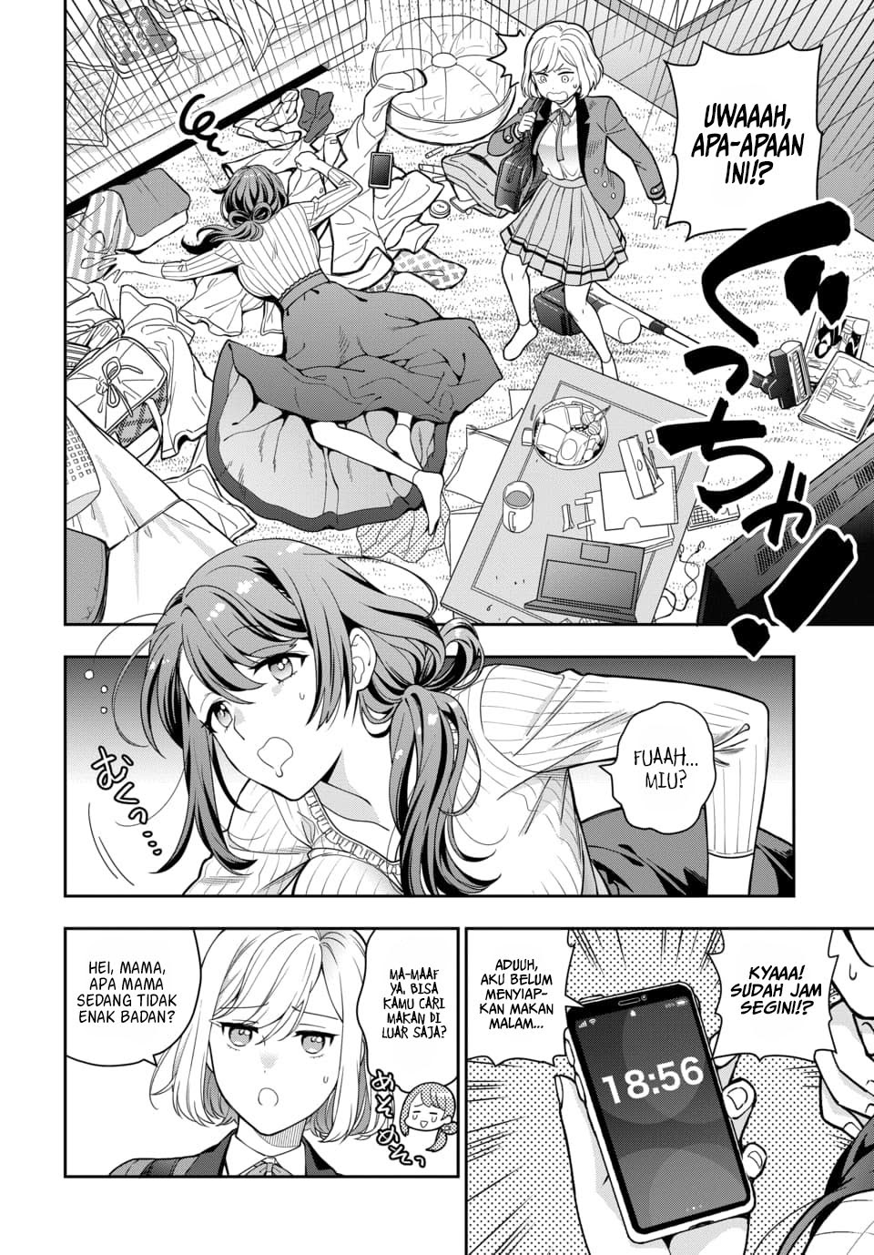 Musume Janakute Watashi (Mama) Chapter 02.2 Bahasa Indonesia