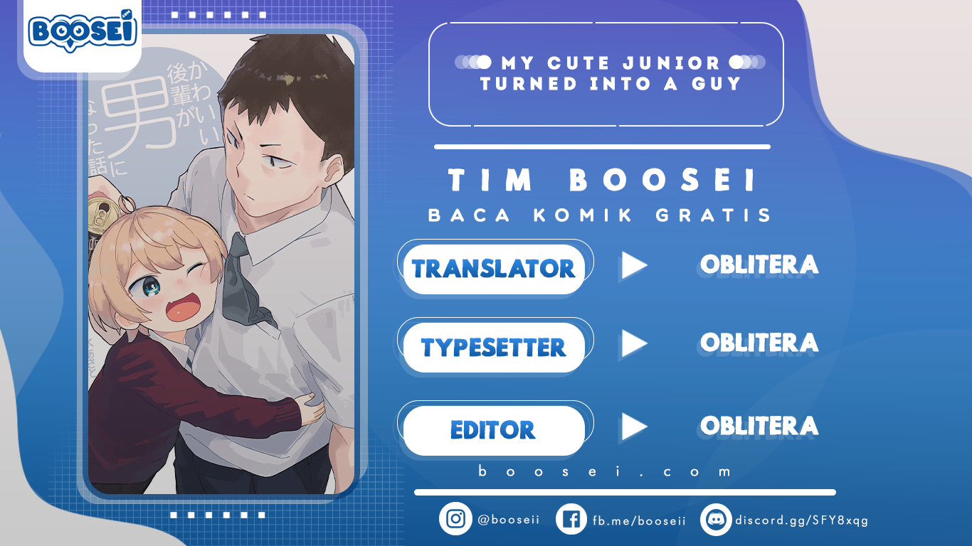My Cute Junior Turned into a Guy chapter 3