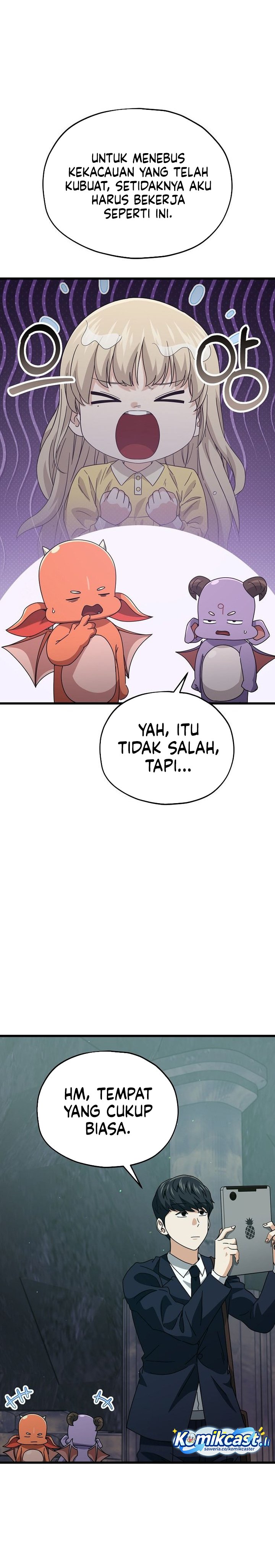 My Dad Is Too Strong Chapter 218 Bahasa Indonesia