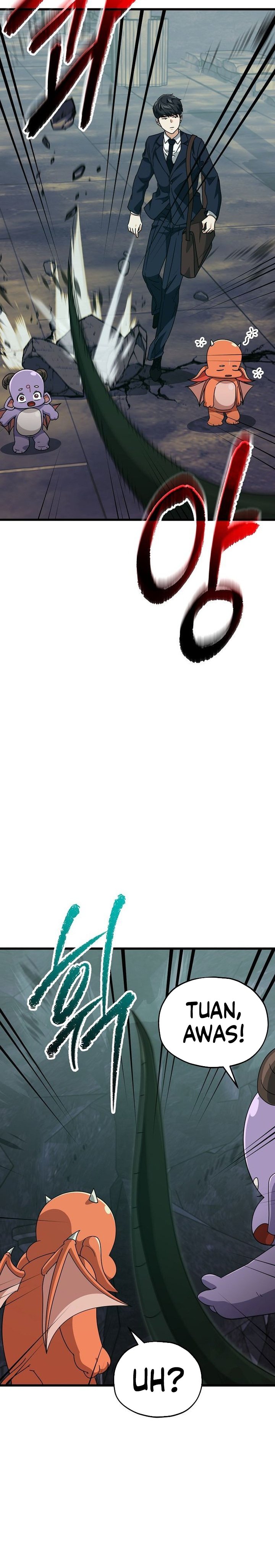 My Dad Is Too Strong Chapter 218 Bahasa Indonesia