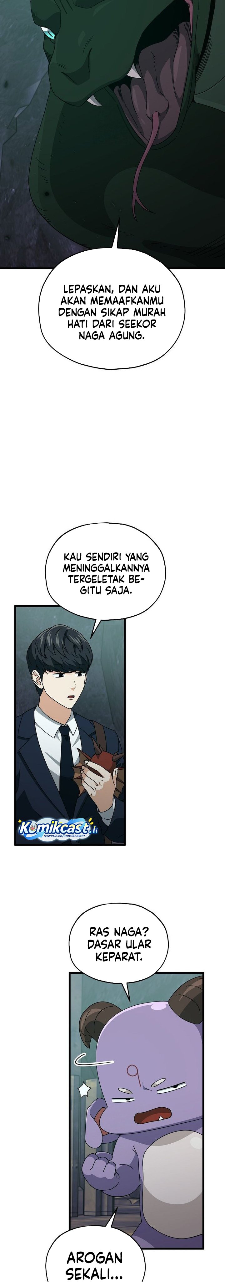 My Dad Is Too Strong Chapter 218 Bahasa Indonesia