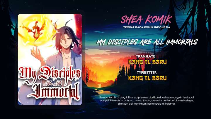 My Disciples Are All Immortals Chapter 110 Bahasa Indonesia