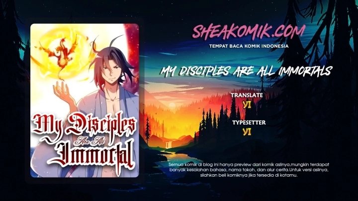 My Disciples Are All Immortals Chapter 121 Bahasa Indonesia