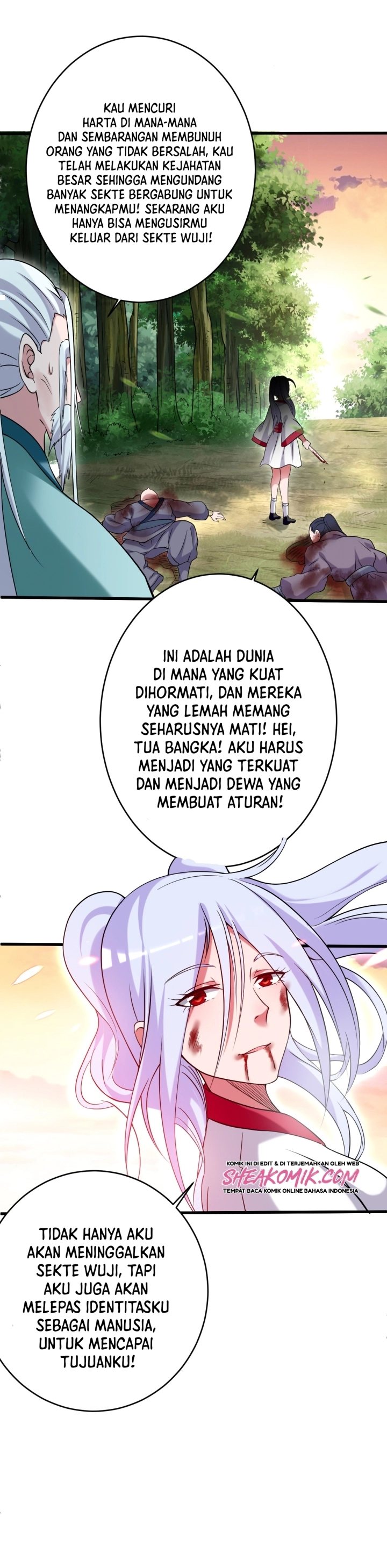 My Disciples Are All Immortals Chapter 121 Bahasa Indonesia