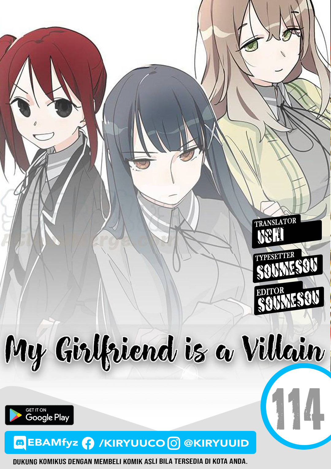 My Girlfriend is a Villain chapter 114