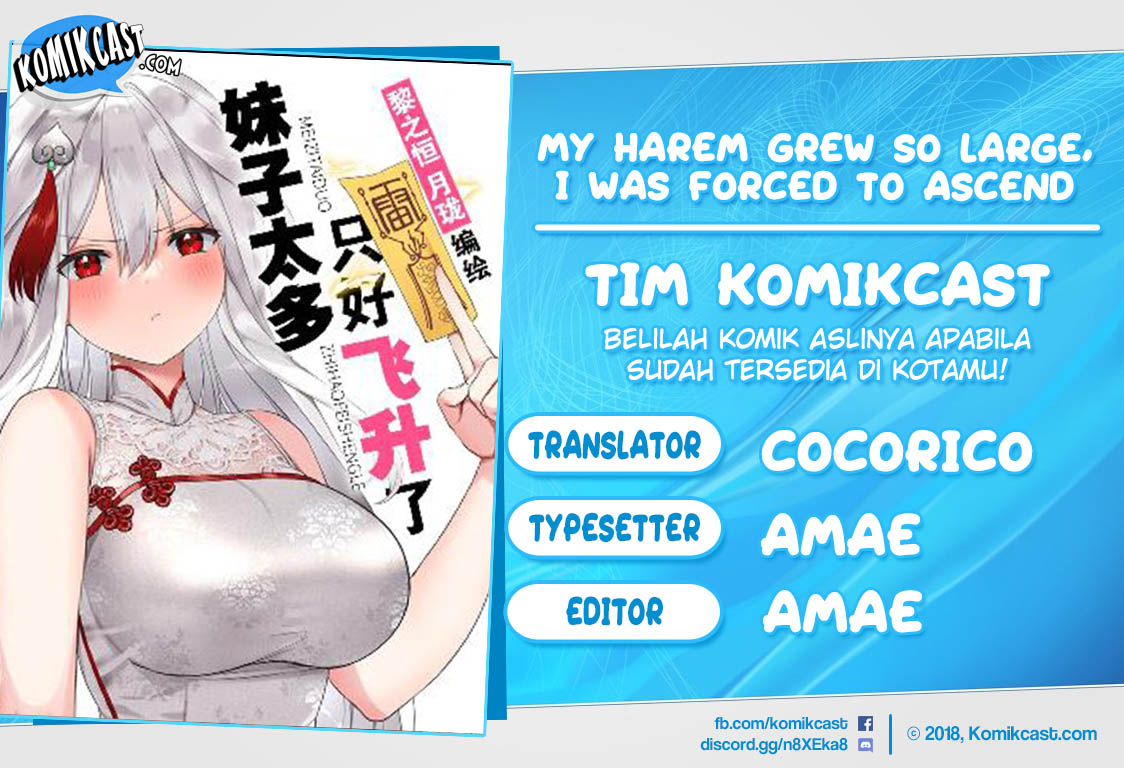 My Harem Grew So Large, I Was Forced to Ascend Chapter 39 Bahasa Indonesia
