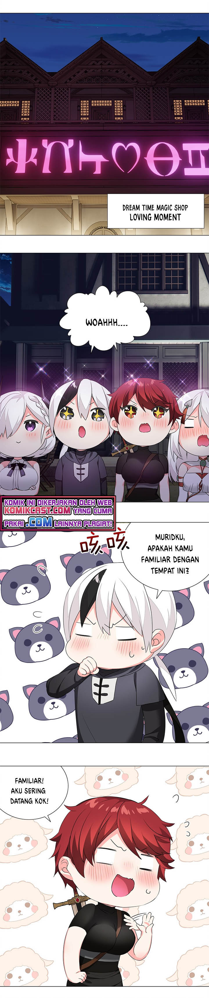 My Harem Grew So Large, I Was Forced to Ascend Chapter 39 Bahasa Indonesia