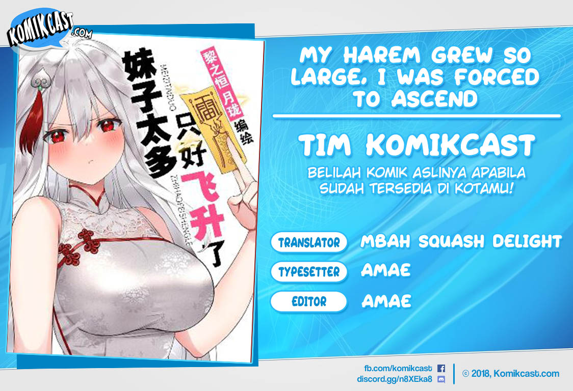My Harem Grew So Large, I Was Forced to Ascend Chapter 45 Bahasa Indonesia
