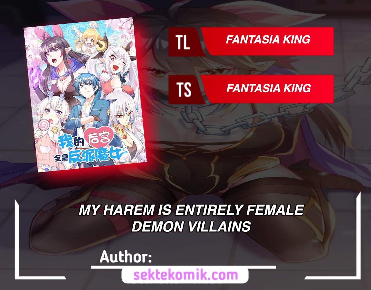 My Harem Is Entirely Female Demon Villains Chapter 08 Bahasa Indonesia