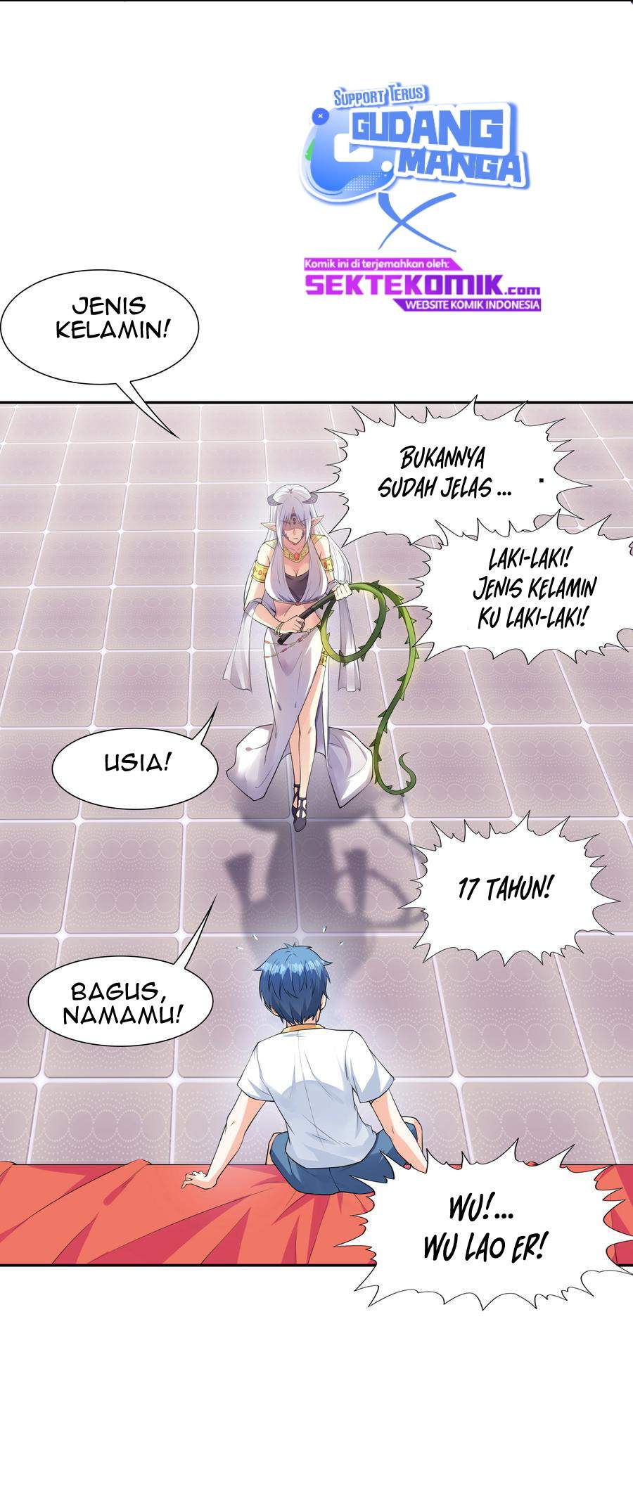 My Harem Is Entirely Female Demon Villains Chapter 08 Bahasa Indonesia