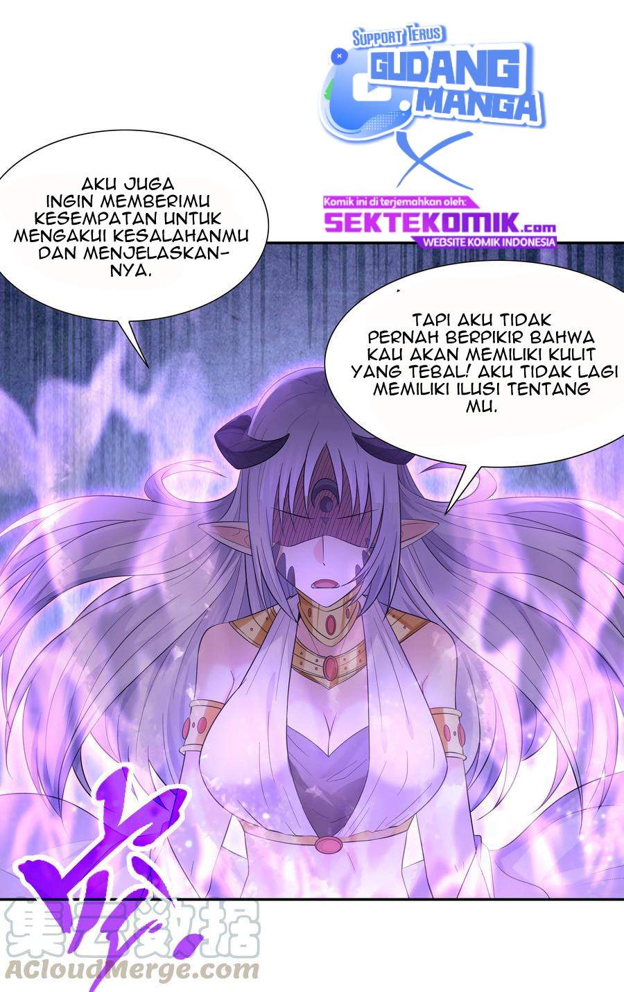 My Harem Is Entirely Female Demon Villains Chapter 08 Bahasa Indonesia