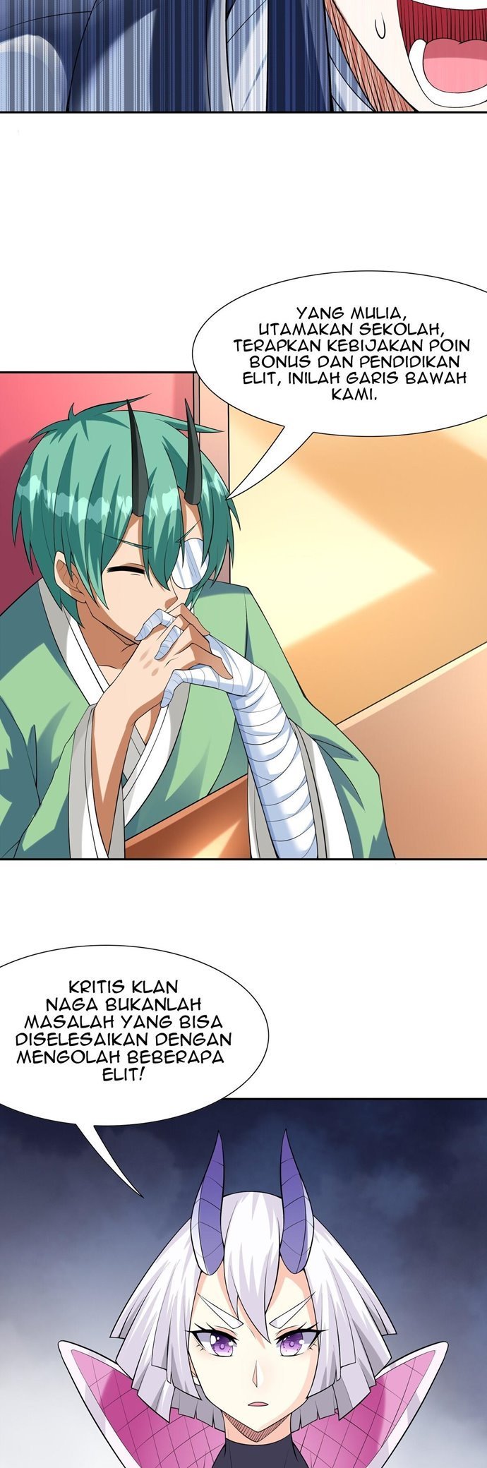 My Harem Is Entirely Female Demon Villains Chapter 32 Bahasa Indonesia