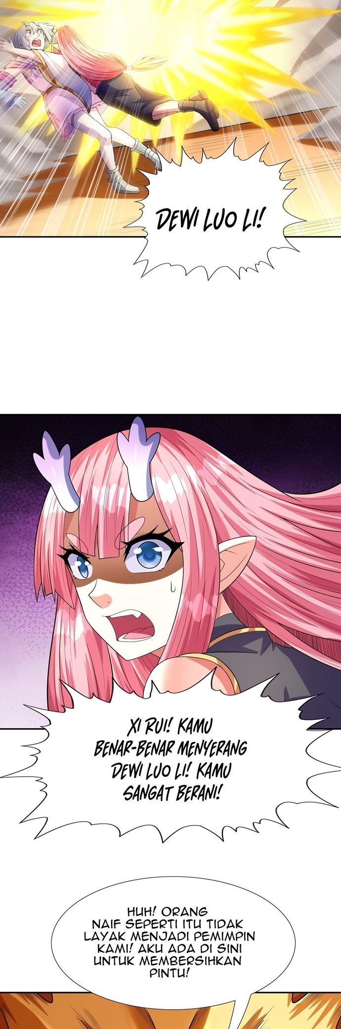 My Harem Is Entirely Female Demon Villains Chapter 32 Bahasa Indonesia