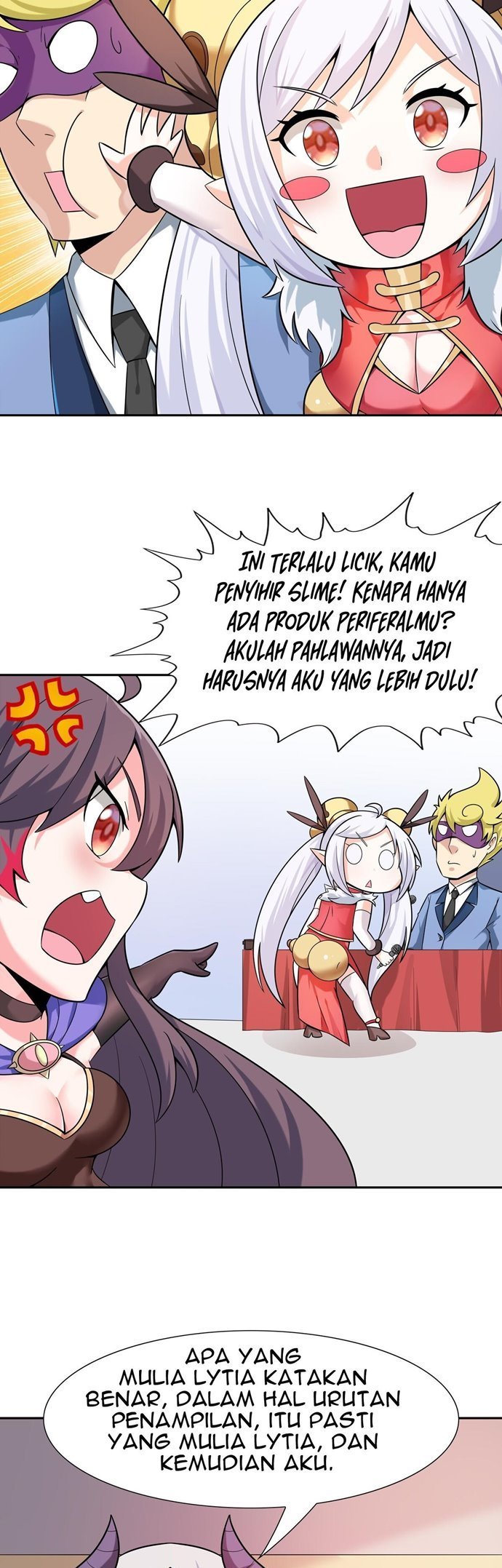 My Harem Is Entirely Female Demon Villains Chapter 32 Bahasa Indonesia