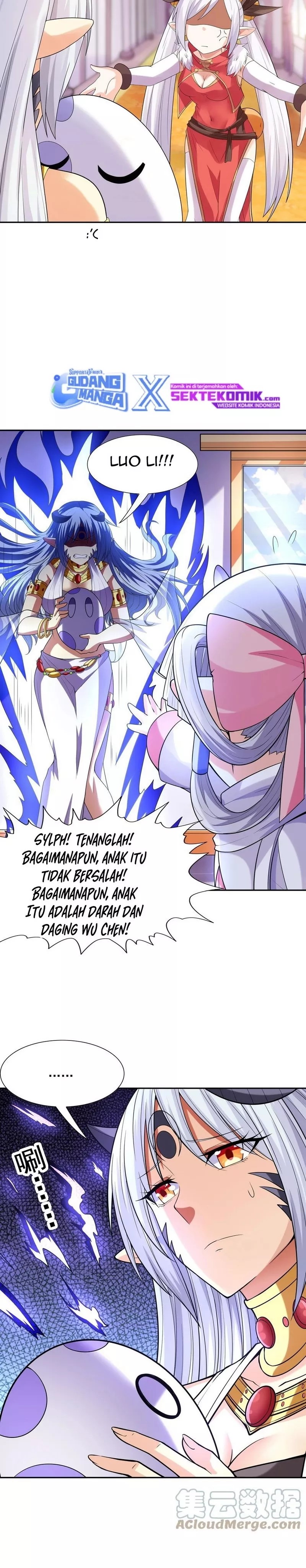 My Harem Is Entirely Female Demon Villains Chapter 39 Bahasa Indonesia