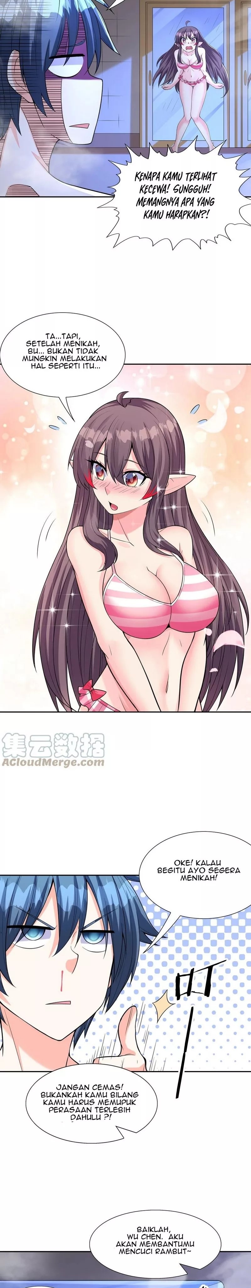 My Harem Is Entirely Female Demon Villains Chapter 39 Bahasa Indonesia