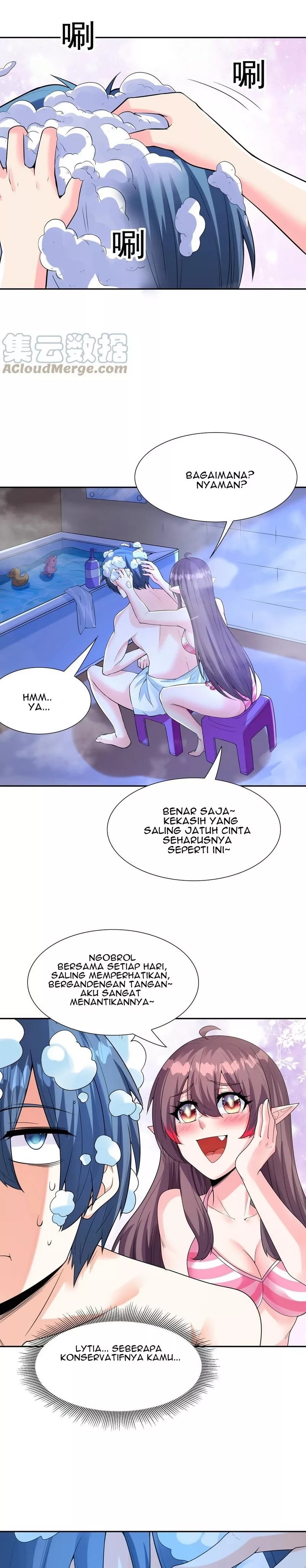 My Harem Is Entirely Female Demon Villains Chapter 39 Bahasa Indonesia