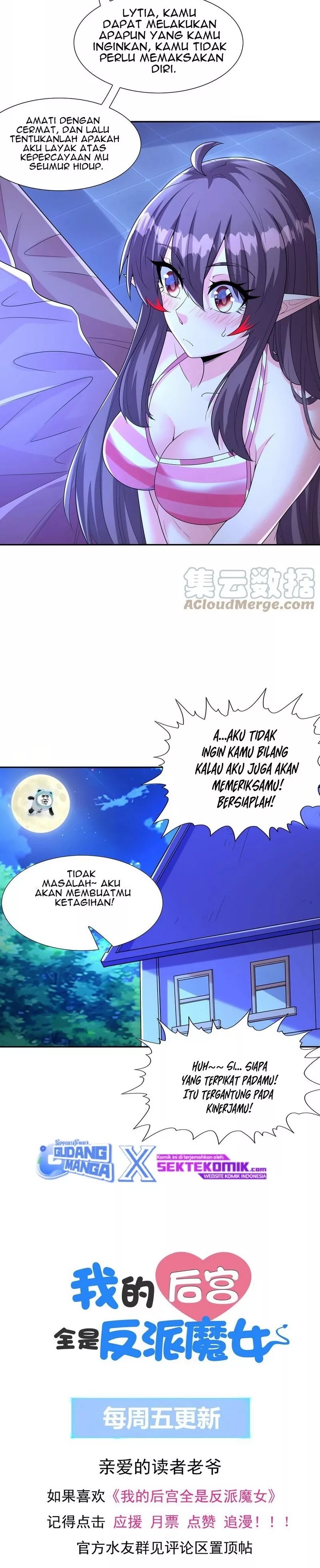 My Harem Is Entirely Female Demon Villains Chapter 39 Bahasa Indonesia