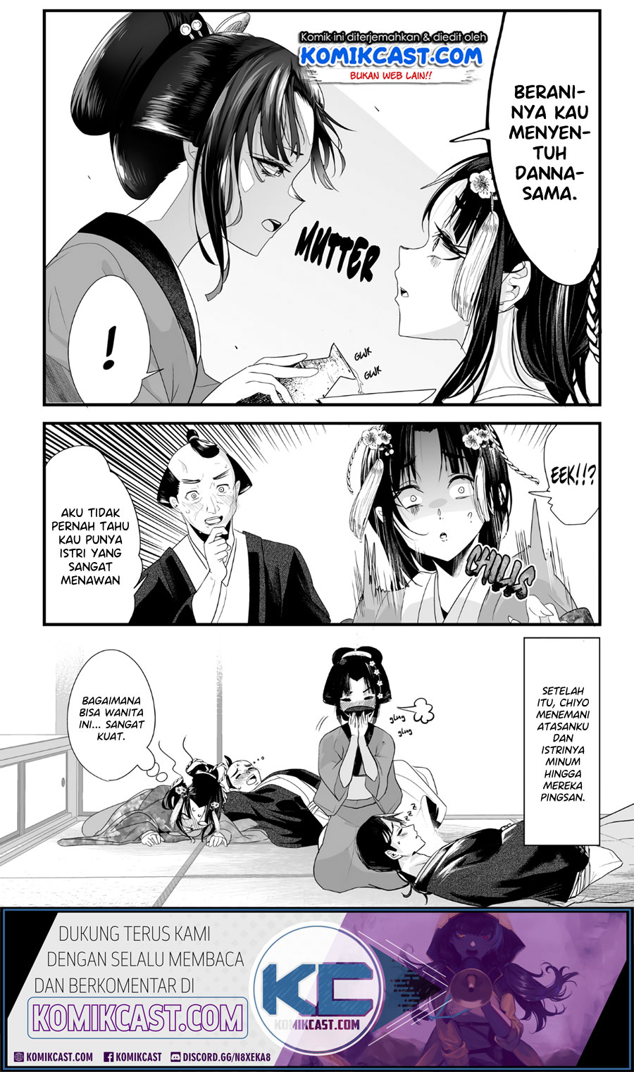My New Wife Is Forcing Herself to Smile Chapter 30 Bahasa Indonesia