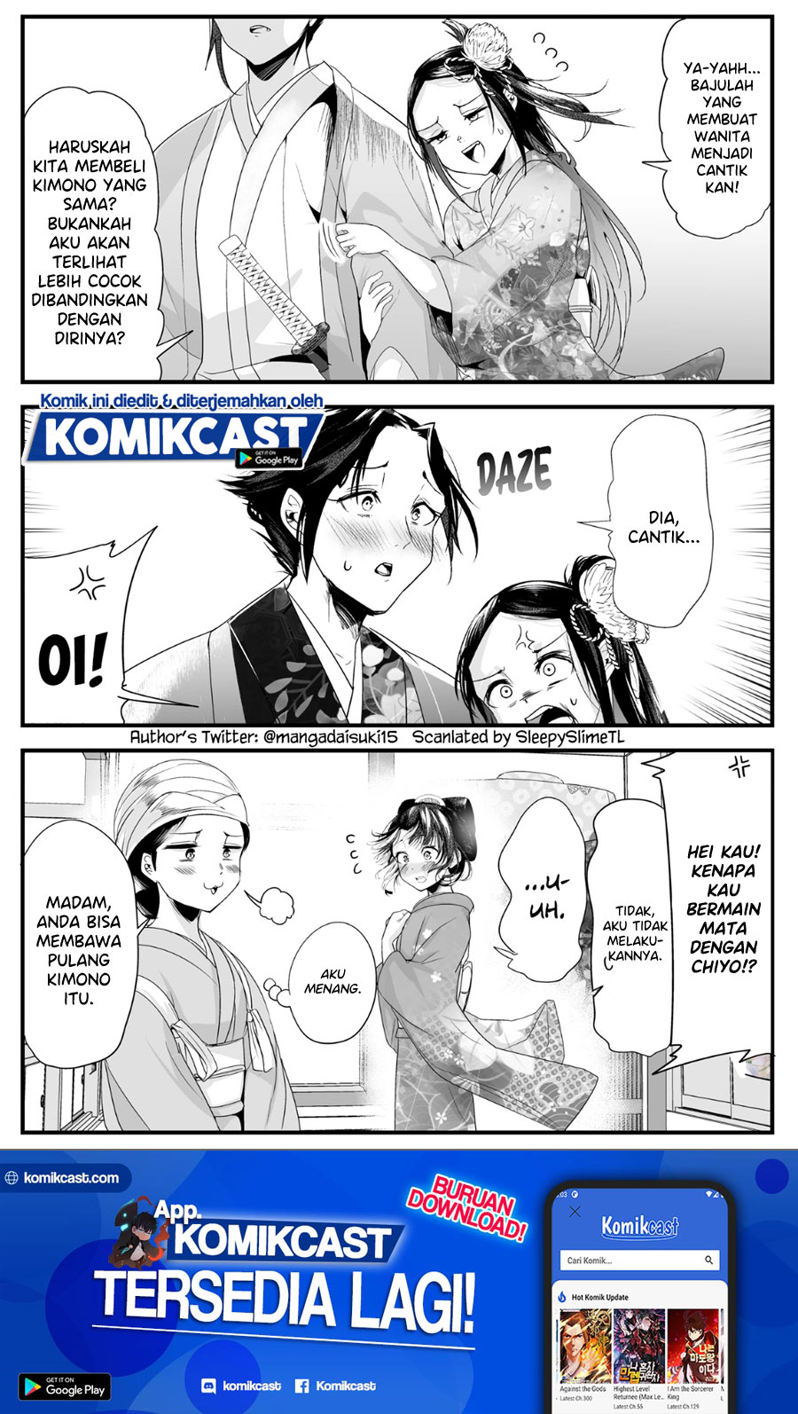 My New Wife Is Forcing Herself to Smile Bahasa Indonesia - Chapter Chapter 34