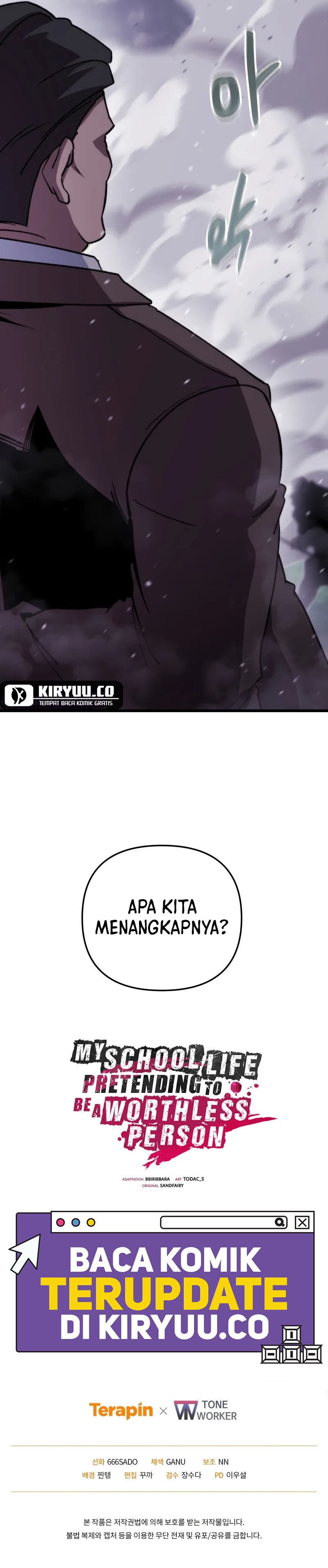 My School Life Pretending to Be a Worthless Person chapter 102